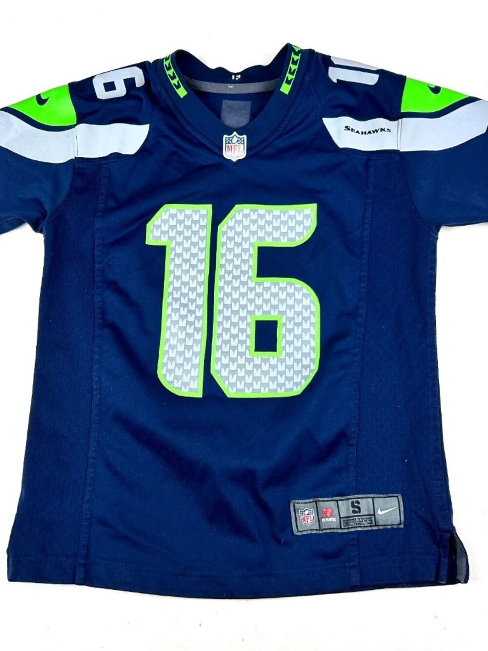 Nike Seattle Seahawks Tyler Lockett #16 Jersey Youth Size Small NFL